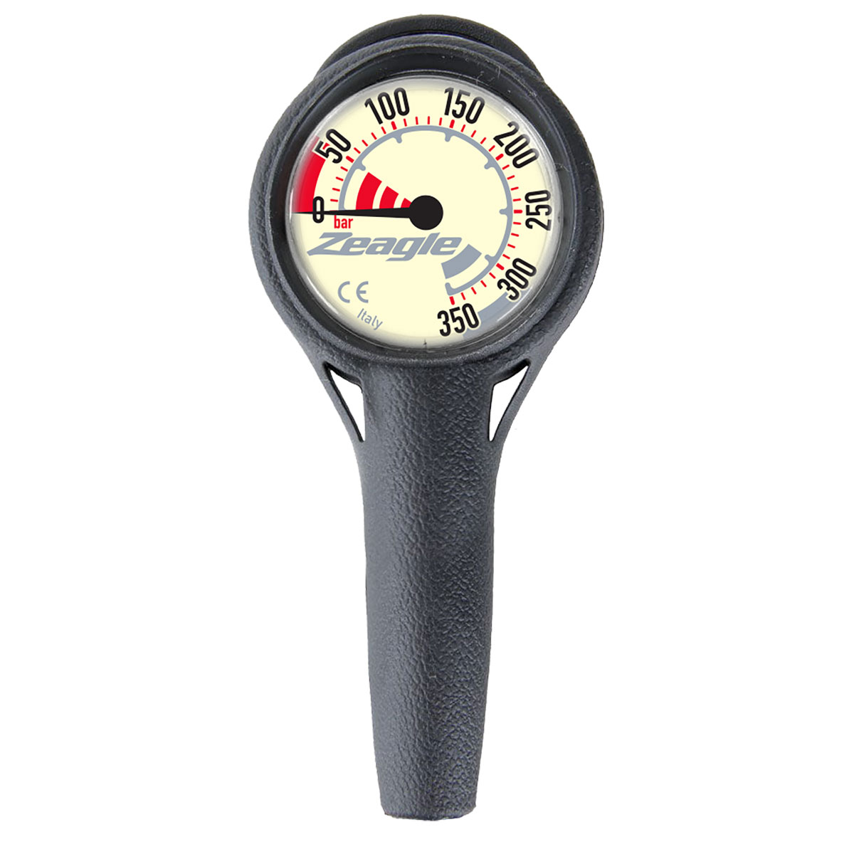 Zeagle Single Gauge with Rubber Hose Metric